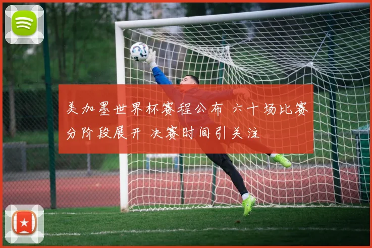 美加墨世界杯赛程公布 六十场比赛分阶段展开 决赛时间引关注
